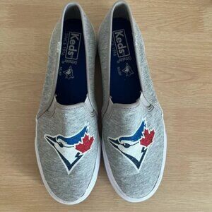 Keds x Toronto Blue Jays Double Decker Slip-On Sneakers